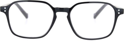 SA106 Thin Plastic Keyhole Rectangle Fashion Reading Glasses in Saudi Arabia