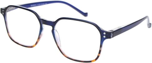 SA106 Thin Plastic Keyhole Rectangle Fashion Reading Glasses in Saudi Arabia