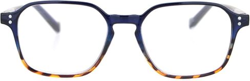 SA106 Thin Plastic Keyhole Rectangle Fashion Reading Glasses in Saudi Arabia