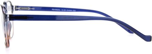 SA106 Thin Plastic Keyhole Rectangle Fashion Reading Glasses in Saudi Arabia
