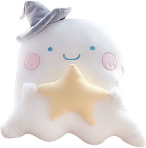 TOYANDONA Couch Pillows Sofa Pillows Stuffed Plush Pillow Ghost Shaped Pillow Adorable Sofa Cushion for Couple Home (Heart Ghost Pillow 40cm) Couch Pillows Sofa Pillows in Saudi Arabia