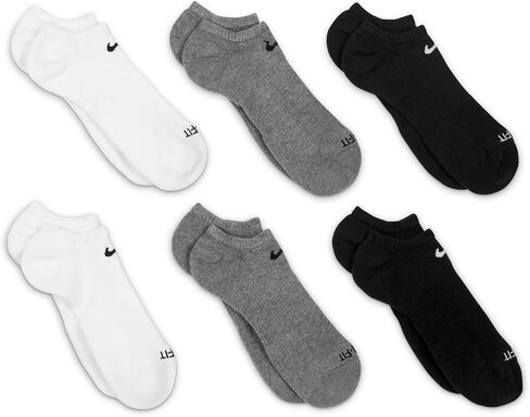 Nike Everyday Plus Cushioned No-Show Training Socks (6-Pack) in Saudi Arabia