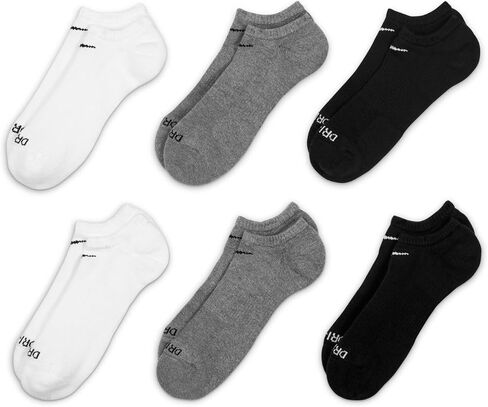 Nike Everyday Plus Cushioned No-Show Training Socks (6-Pack) in Saudi Arabia