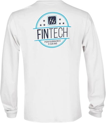 تي شيرت Fintech FPF Rising عالي التحمل بأكمام طويلة - رمادي جليدي in Kuwait
