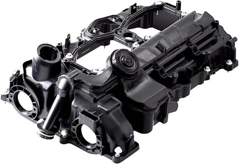 Engine Valve Cover With Gasket & Bolt Fit For BMW 2012-2018 528i 528i xDrive 328i 328i GT xDrive 320i X5 X3 X1 428i Z4 2.0L Replace# 11127588418 V208711 11127625477 11127588412 in Saudi Arabia