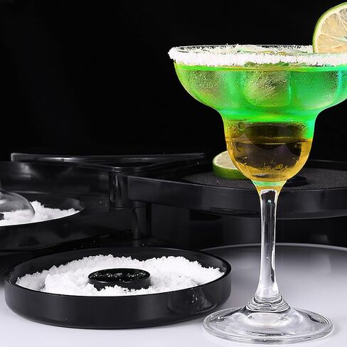 صندوق توابل كوكتيل عصير من 3 طبقات مع إسفنجة، لخلط الكوكتيلات والمارجريتا، حاوية الملح والسكر للبار، وحفلات الحانة والاستقبال in Kuwait