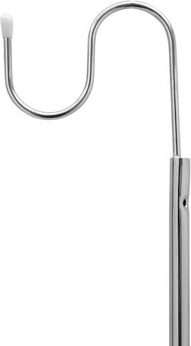 2 Pack Easy Reach Hook | Dimensions: 3.25 x 0.50 x 52.00 | Light Weight | Perfect for reaching high items | Closet Accessories | Sliver in Saudi Arabia