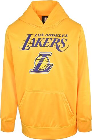 Outerstuff NBA Kids Youth 4-20 وقت اللعب الرسمي في الملعب بلوفر أداء كنزة بغطاء رأس من الصوف البلوز in Saudi Arabia