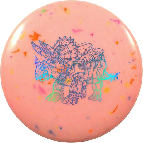 Triceratops Disc Golf Putter for Children | Dino-Bot Edition | Ultra Lightweight | Made by Dino Discs in Saudi Arabia