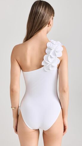 Women's Tess One Shoulder One Piece with Shelf Bra in Saudi Arabia