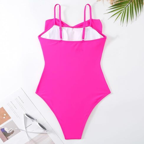 Women's One-Piece Swimsuits with Beach Cover Up Retro Swimsuit for Women with Cover Up Bathing Suits for Women… in Saudi Arabia