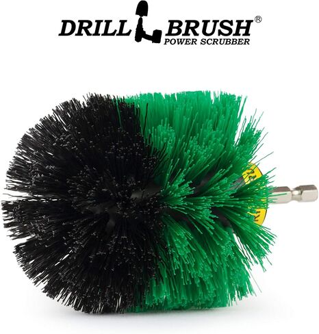 Drill Brush - Bathroom Cleaning Accessories - Shower Cleaner Brush - Scrub Brush - Bath Mat - Bathtub Brush - Sink Brush - Toilet Scrubbing Brush - Tile Flooring Cleaner - Grout Cleaner Brush for Home in Saudi Arabia
