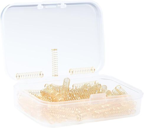 Single Stage Switches Springs 150g for MX Style Switches Replacement DIY Keyboard Switches 18mm Mechanical Keyboard Gold Plated Springs 110pcs/pack (18mm 150g Gold Plated) in Saudi Arabia
