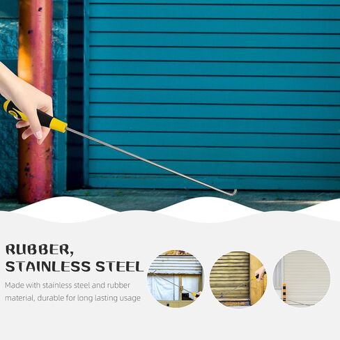Zerodeko Manhole Cover Hook Manhole Pull Hook Llift Hooks Manhole Lifting Tools 59cm in Saudi Arabia