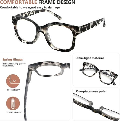 Eyekepper Transition Photochromic Reading Glasses Women Black +0.50 in Saudi Arabia