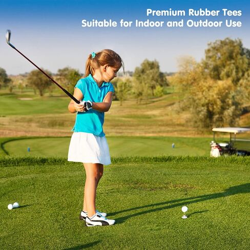 تيشيرتات جولف شتوية من كليسبيد، 11 قطعة من حاملات كرات الجولف المطاطية بارتفاعات مختلفة لسجادات ضرب الجولف والتدريب الداخلي والخارجي in Kuwait