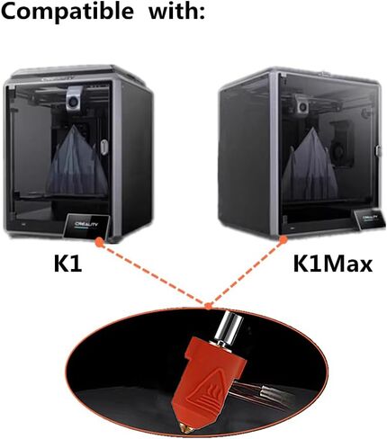 مجموعة قوالب التسخين السيراميكية K1، درجة حرارة عالية 300 درجة مئوية، 60 وات، طباعة عالية السرعة لطابعة Creality K1 / K1 MAX ثلاثية الأبعاد in Kuwait