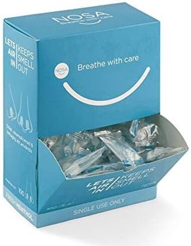 NOSA Mentholated Nose Plugs to Block Pungent Odors in Kuwait