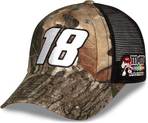 NASCAR 2022 Patriotic USA Camo Adjustable Hat Cap-Kyle Busch #18 in Saudi Arabia