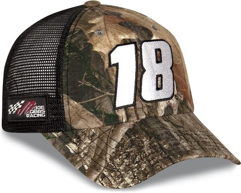 NASCAR 2022 Patriotic USA Camo Adjustable Hat Cap-Kyle Busch #18 in Saudi Arabia