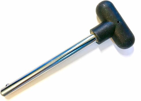 SBDs Quick Release Pin, Tensile (3/8" Dia) 3-1/4 Locking Space | T Handle Round Knob | Cotterless Chrome Plated Steel Shaft PIN | OEM Grade Fitness Eqpt Weight Stack Selector Key in Saudi Arabia