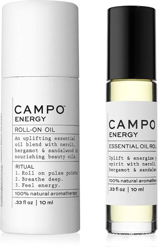 Campo - Clean Essential Oil Roll-On Blend | Natural, Non-Toxic Wellness (Energy, 33 fl oz | 10mL) in Saudi Arabia