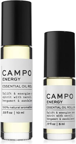 Campo - Clean Essential Oil Roll-On Blend | Natural, Non-Toxic Wellness (Energy, 33 fl oz | 10mL) in Saudi Arabia