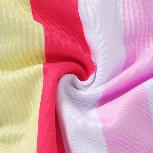 Toddler Girl Bathing Suit Bikini Sets 2-Piece Swimsuit Set Summer Stripe Beach Bikini in Kuwait