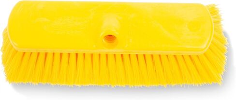 SPARTA 41278EC02 Flo-Thru Plastic Wall Scrub Brush, Equipment Brush With Soft Nylex Bristles For Industrial Kitchens, Hospitals, Commercial Cleaning, 4 Inches, White, (Pack of 12) in Saudi Arabia