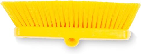 SPARTA 41278EC02 Flo-Thru Plastic Wall Scrub Brush, Equipment Brush With Soft Nylex Bristles For Industrial Kitchens, Hospitals, Commercial Cleaning, 4 Inches, White, (Pack of 12) in Saudi Arabia