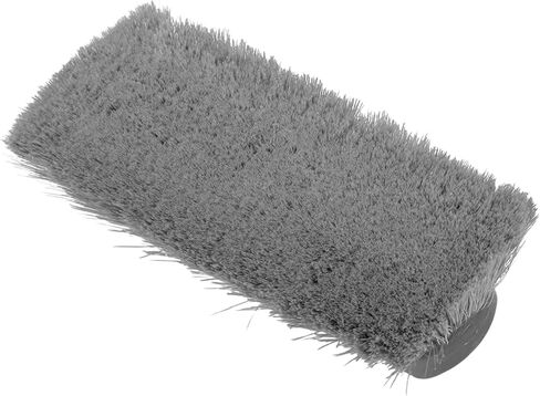 SPARTA 41278EC02 Flo-Thru Plastic Wall Scrub Brush, Equipment Brush With Soft Nylex Bristles For Industrial Kitchens, Hospitals, Commercial Cleaning, 4 Inches, White, (Pack of 12) in Saudi Arabia