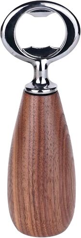 Wooden Bottle Opener: Unique Beer Opener, Beverage Opener with Wooden Handle Easy to Use for Family, Bartenders, Camping and Picnic in Saudi Arabia