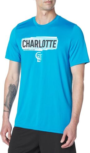 adidas Men's Charlotte Fc Short Sleeve Pre-Game T-Shirt in Saudi Arabia