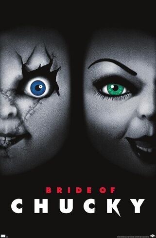Trends International Child'S Play: Bride Of Chucky - One Sheet Wall Poster, 22.375" x 34", Unframed Version in Saudi Arabia