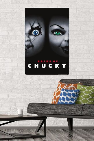 Trends International Child'S Play: Bride Of Chucky - One Sheet Wall Poster, 22.375" x 34", Unframed Version in Saudi Arabia