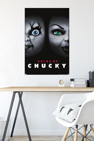 Trends International Child'S Play: Bride Of Chucky - One Sheet Wall Poster, 22.375" x 34", Unframed Version in Saudi Arabia