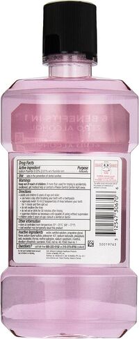 ليسترين توتال كير زيرو، نعناع طازج، 500 مل، (عبوة من 6 قطع) in Kuwait