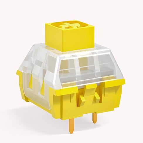 Kailh Tactile Clicky Keyboard Switches,3 Pin 45gf Glazed Green Mechanical Switches Compatible for MX (45pcs) in Saudi Arabia