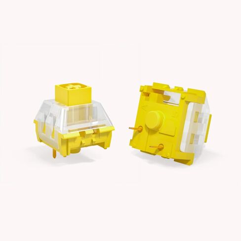 Kailh Tactile Clicky Keyboard Switches,3 Pin 45gf Glazed Green Mechanical Switches Compatible for MX (45pcs) in Saudi Arabia