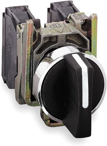 SCHNEIDER ELECTRIC XB4BD53 Switch, Rotary, 2NO, 1.2A, 600V, Screw in Saudi Arabia