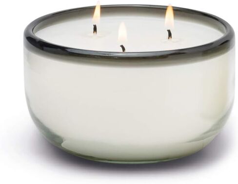 Paddywax La Playa Artisan Hand-Poured Scented Candle, 14-Ounce, Amber Rim-Orange Blossom in Kuwait