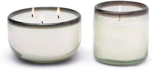 Paddywax La Playa Artisan Hand-Poured Scented Candle, 14-Ounce, Amber Rim-Orange Blossom in Kuwait