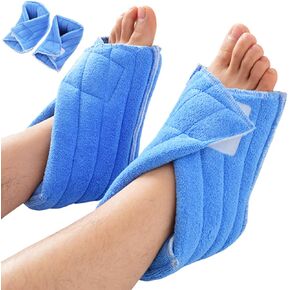 2PCS Heel Cushion Protector Pillow to Relieve Pressure from Sores and Ulcers,Adjustable in Size,Foot Pillowfor Elderly Bedridden Pressure Ulcer Cushion Ankle Pillow for Bed,Wheelchairs