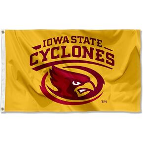 Iowa State Gold Flag Large 3x5