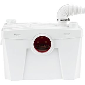 500W 110V Macerator Sewerage Pump with 4 Water Inlets for Upflush Toilet System Waste Water Marine Toilet Bathroom Disposal Laundry