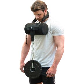 Neck Exerciser Neck Trainer Neck Strengthener Neck Harness Gain Muscle For Bodybuilding MMA Boxing Football Wrestling, Use Weights Or Resistance Bands