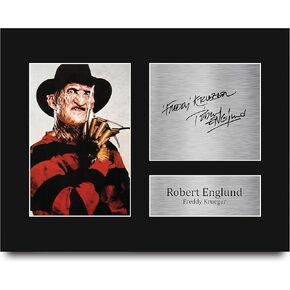 HWC Trading Robert Englund Freddy Krueger Gifts USL Printed Signed Autograph Picture for Movie Memorabilia Fans - US Letter Size