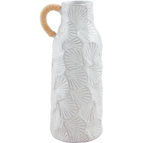 Mud Pie Large Sea Textured Bud Vase; 9" x 3 3/4"