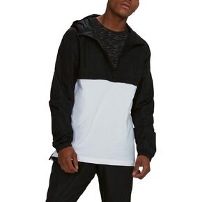 Under Armour Men's Sportstyle Wind Anorak, White/Black/White, X-Small