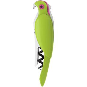 True Corkatoo Multicolored Metal Corkscrew